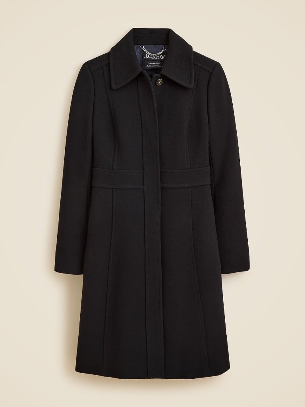 J.Crew New lady day topcoat in Italian double-cloth wool blend size 2